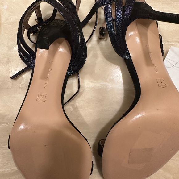 Brand new Gianvito Rossi Purple iridescent Shoes 39 9 - Picture 5 of 5